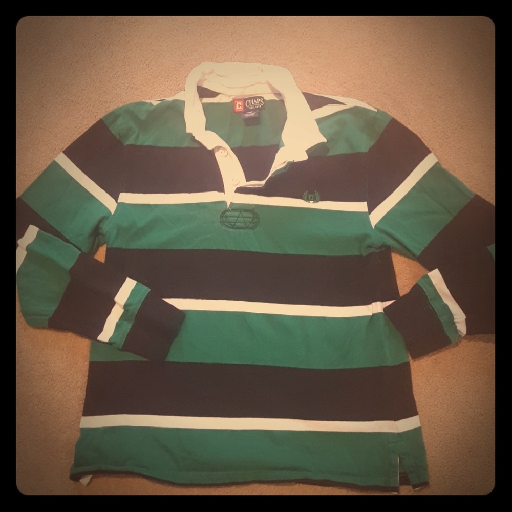 Boys long sleeve polo